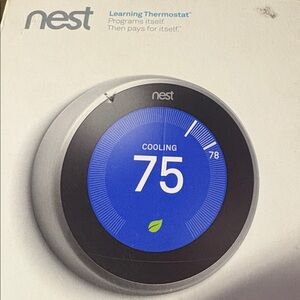 Brand new in the box Google Nest Smart Thermostat!  NWTS NEVER OPENED!!!!